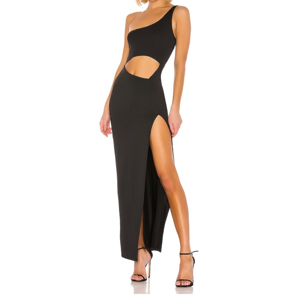 COPY - Super down cut out Maxi dress XS
